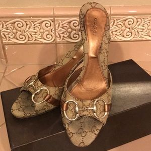 Gucci sandals sz 7B
